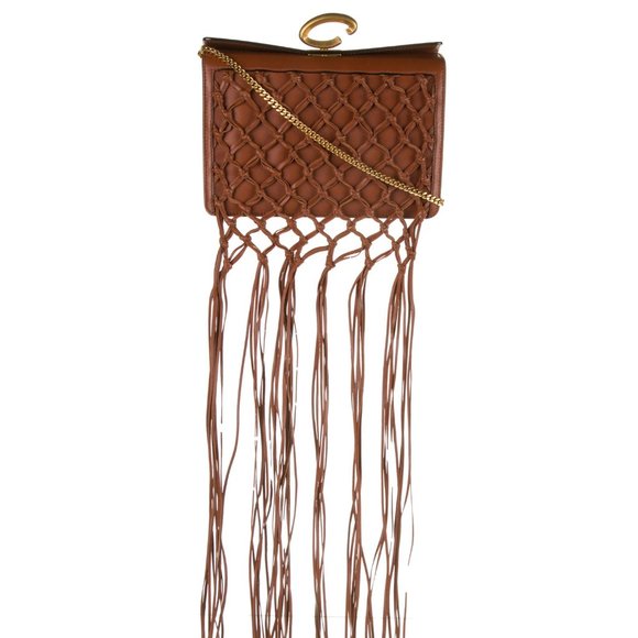 OSCAR DE LA RENTA Bag with Fringes - Picture 1 of 13